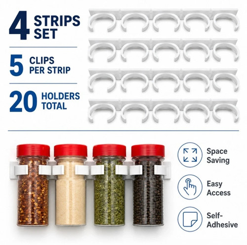 Pack grey spice rack wall - pack,