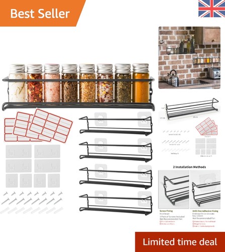Hanging spice rack 4 tier - rack,