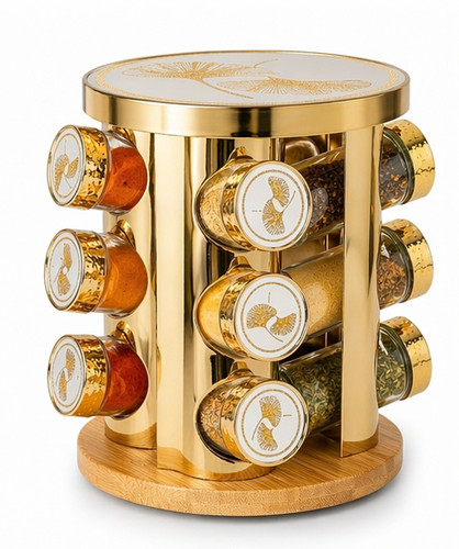Rotating spice rack glass - rotating,