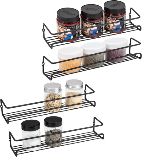 Spice rack organiser - organiser, (4-pack)