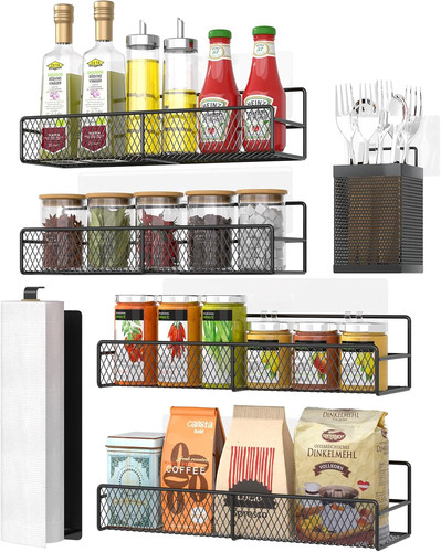 Spice rack wall mounted - spice,