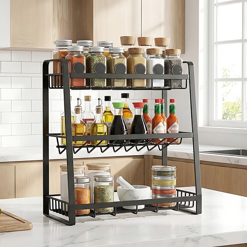 3tier metal wire - metal, rack