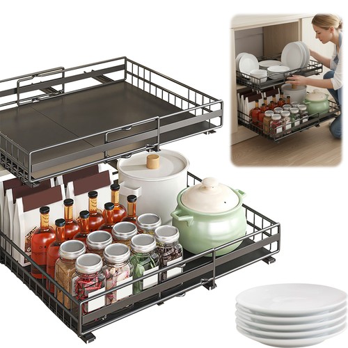 2pcs cabinet organizer with - cabinet, n