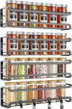 Spice Rack Wall Mounted 4
