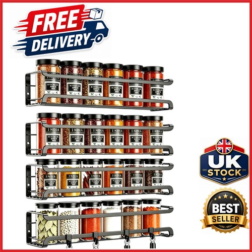 Wall mounted spice organiser - mounted,