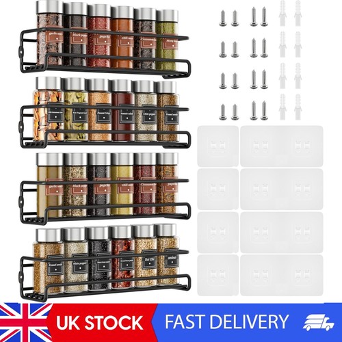Spice rack wall mounted - rack, 4