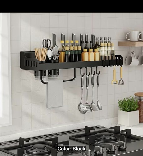 Spice rack wall mounted - rack,