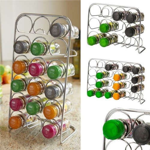 Pisa spice rack chrome metal - spice,