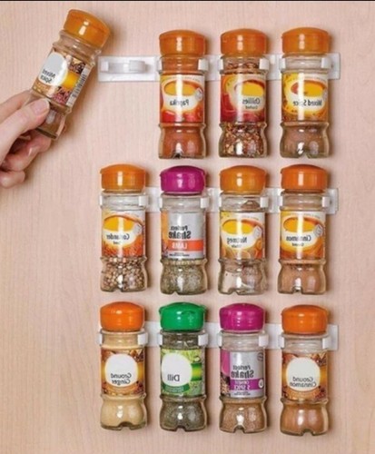 Kitchen spice jar rack - spice,