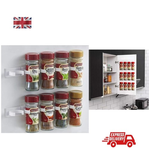 Jar holder adhesive spice - jar,