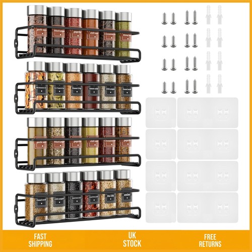 Sleek wall mounted metal spice - sleek,