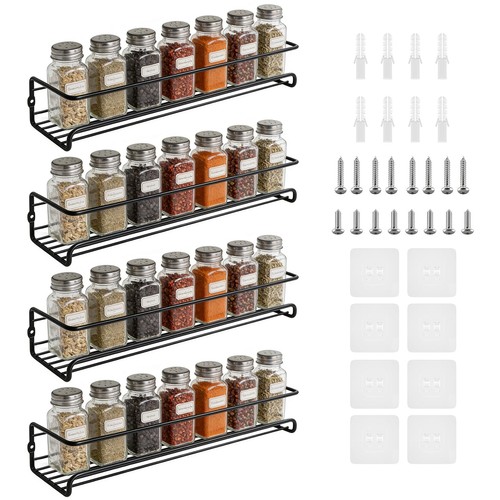 Spice rack wall mounted - spice, door