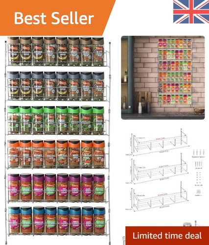 Sleek tier spice rack with - sleek,