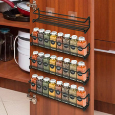4 Pack Spice Rack Wall Mounted