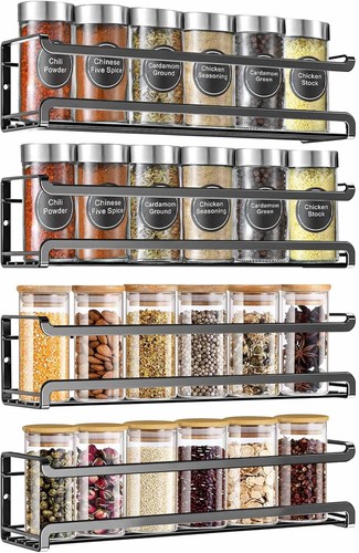 Spice rack wall mounted - rack,